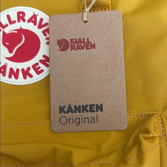 Kånken Yellow Backpack - Picture 2 of 5